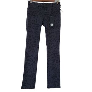DL 1961 Chloe Party Animal Leopard Print Skinny NWT Jeans Size 12 NWT